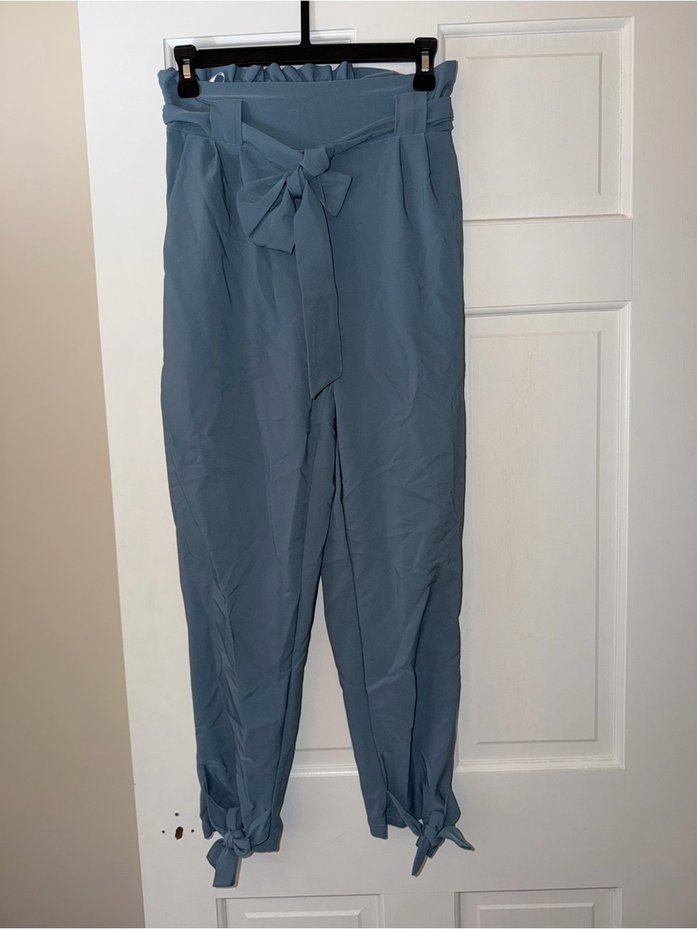 Women’s Light Blue High Waist Pants